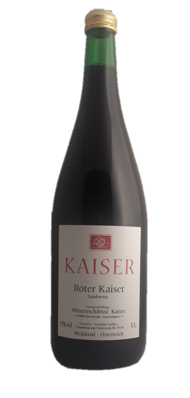Roter Kaiser Landwein trocken Weingut Kaiser