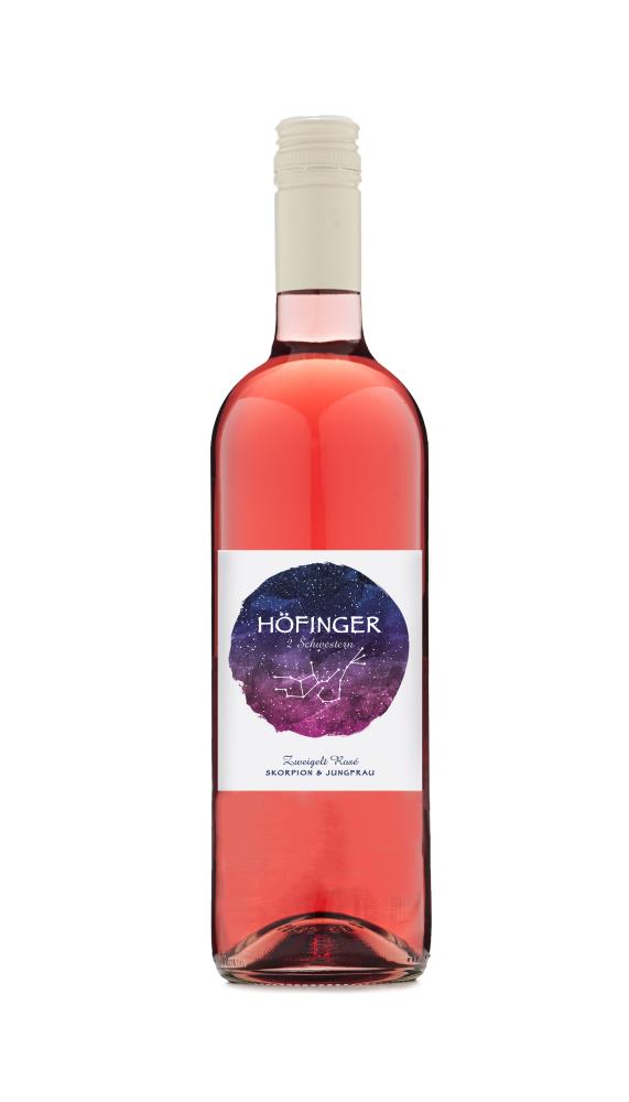 23 Zweigelt rosé QbA  Skorpion & Jungfrau, Weingut Höfinger