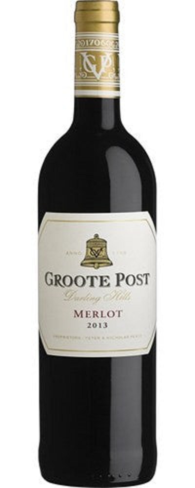 24 Merlot WO  GROOTE POST VINEYARDS