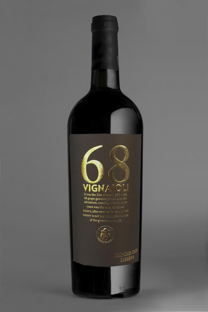 21 '68 Vignaioli Brindisi DOP Riserva, Cantina Sampietrana