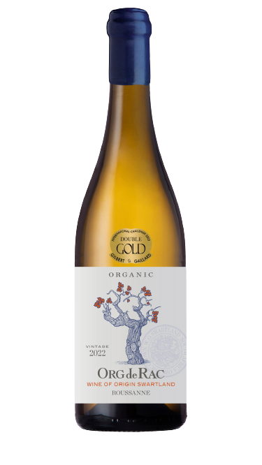 22 Roussanne, ORG DE RAC Winery organic wines, WO Swartland