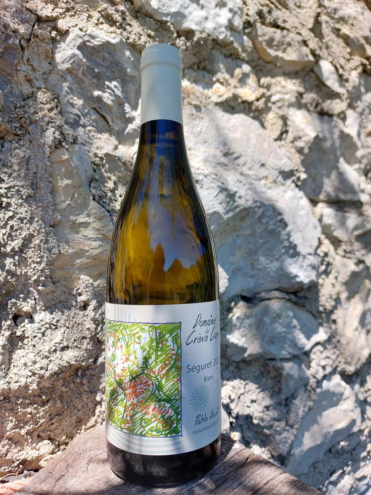 25 Séguret Village blanc, Domaine de Creve Coeur (biodynamisch)