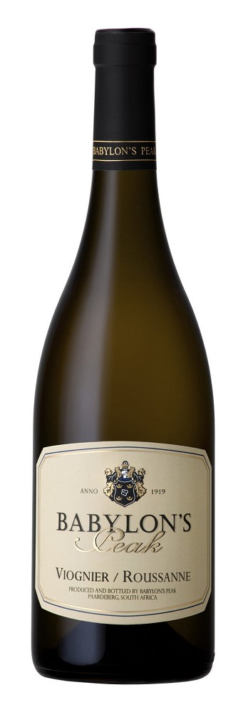 24 Viognier& Roussanne WO Swartland Babylon's Peak Winery
