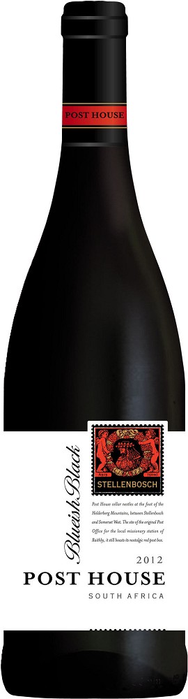 23 BLUEISH BLACK Weing.Post House, Helderberg